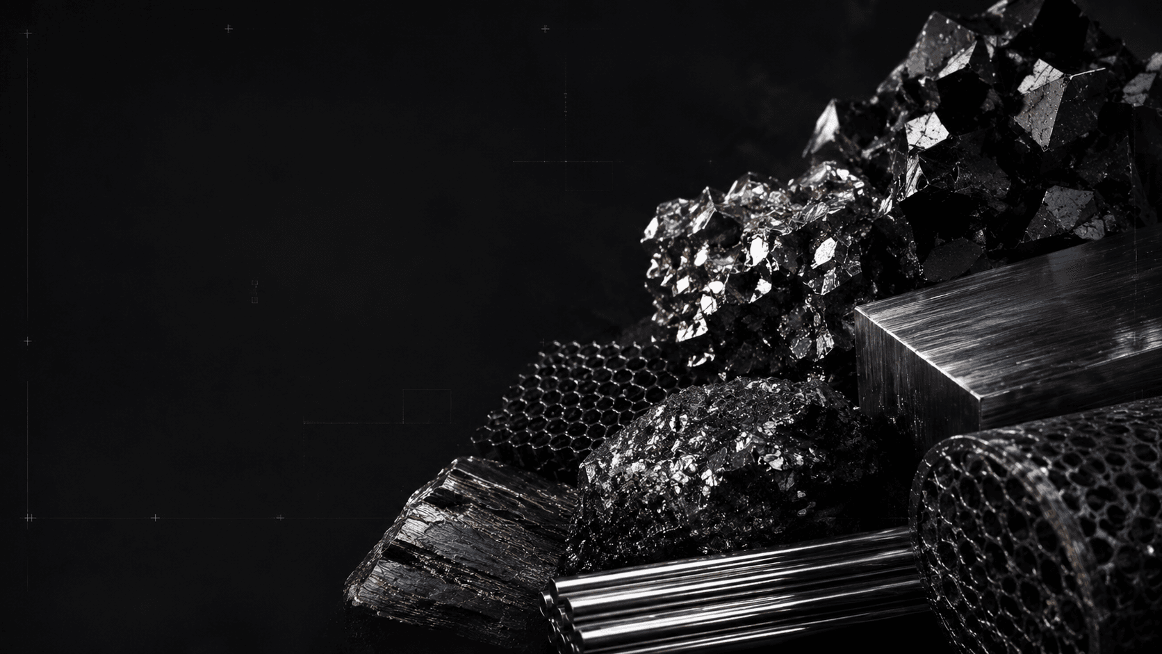 Rare metal samples in a controlled material setting
